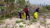 Bersih-Bersih Pantai Pengantap, Peringatan Hari Pahlawan yang Penuh Semangat Gotong Royong