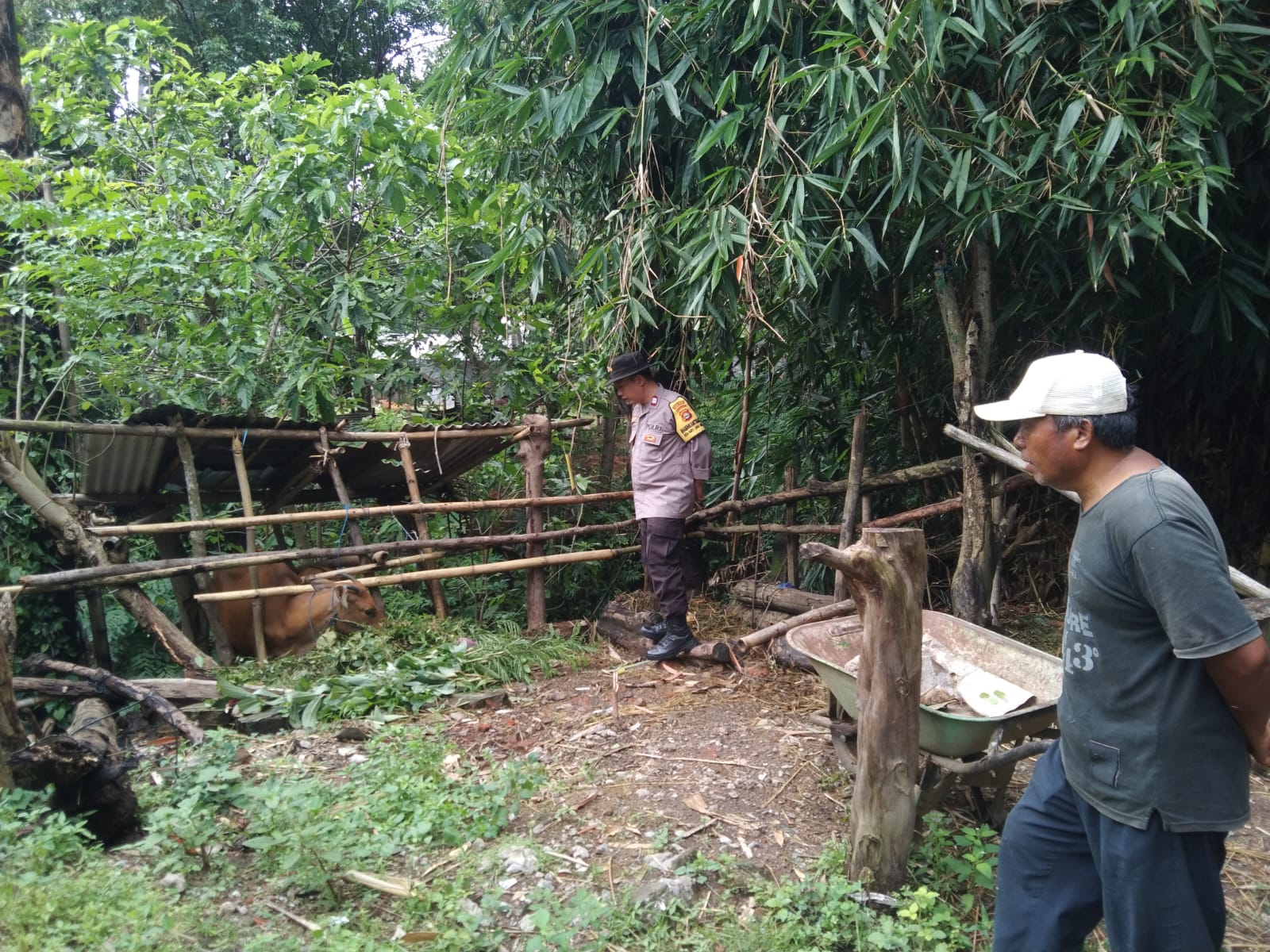 Sinergi Polri & Warga Lombok Barat Kuatkan Ketahanan Pangan