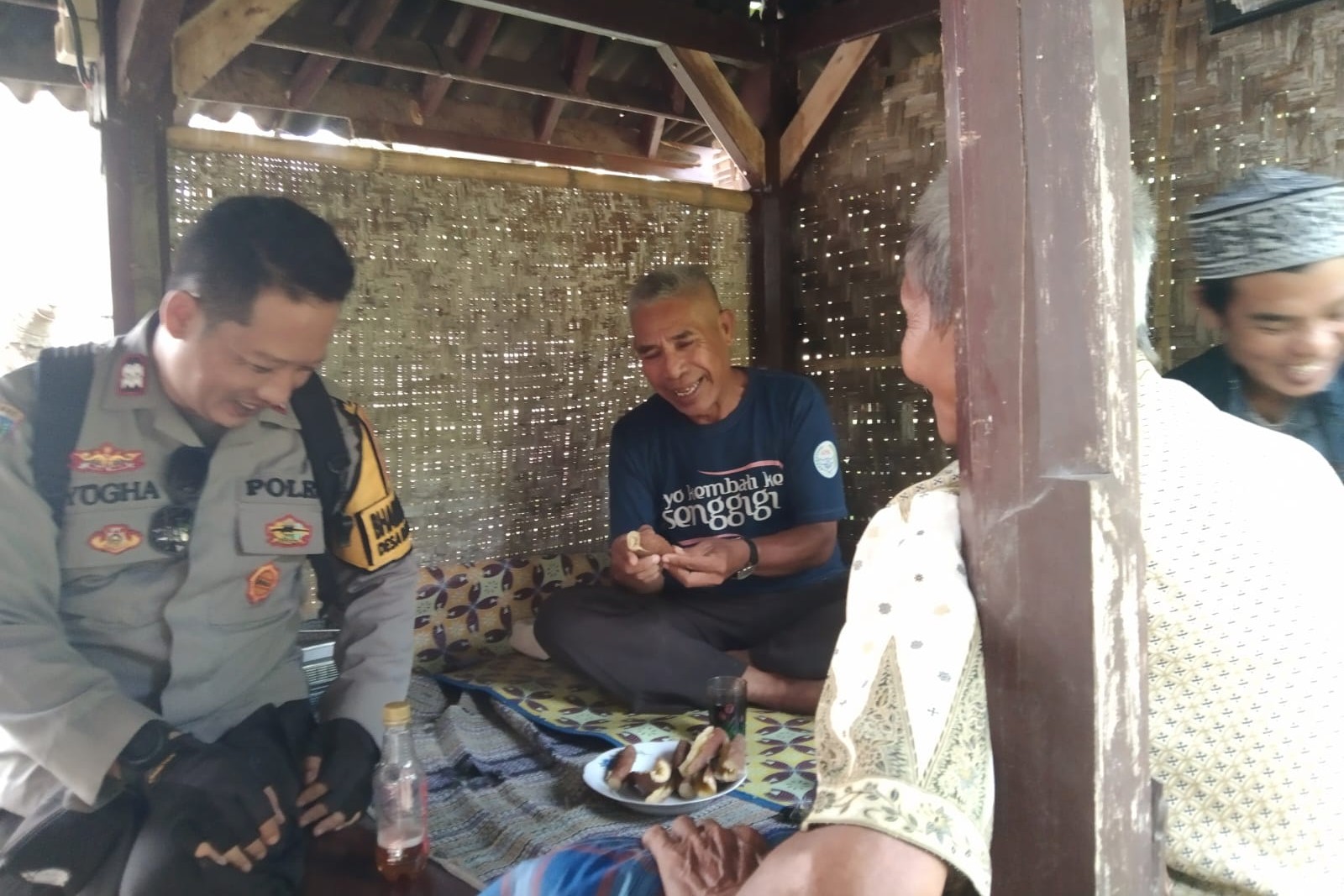 Polsek Batulayar Giatkan Program Pangan Mandiri Berbasis Pekarangan